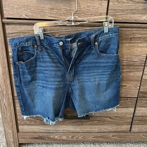 Old navy denim shorts.